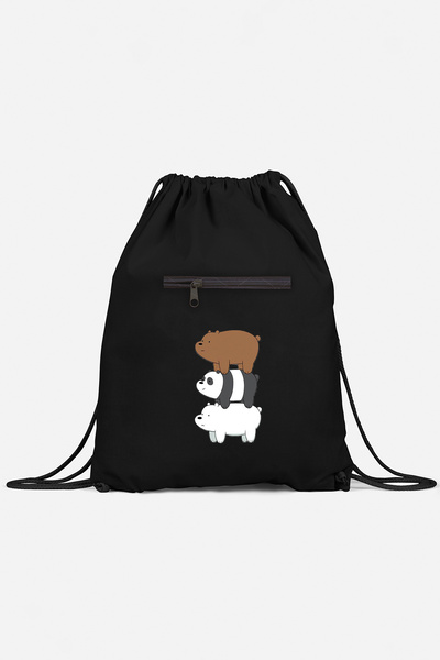 herotasarım Sports Style Kafadar Bears Backpack with Pockets - bll4812