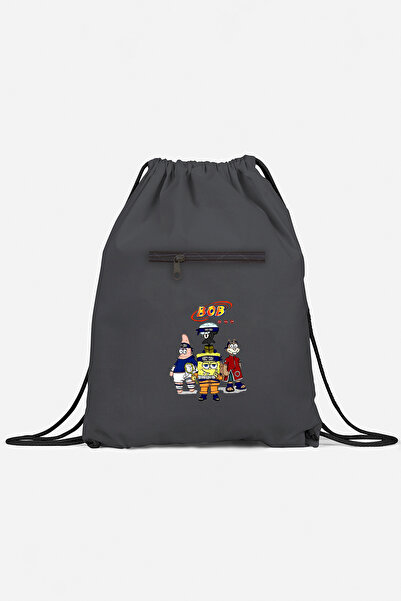 herotasarım Rucsac sport Naruto SpongeBob cu buzunar - BLL4729
