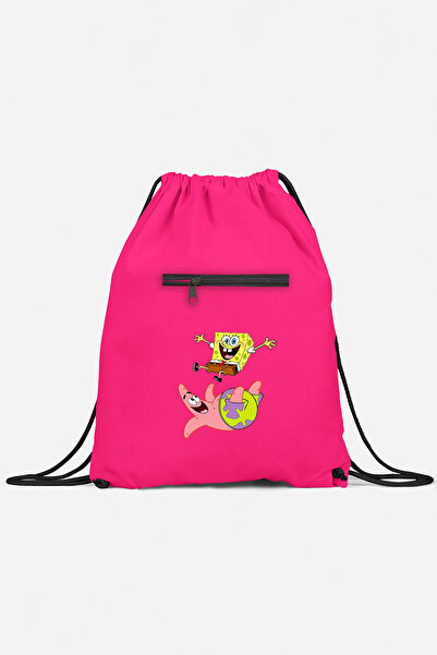 herotasarım حقيبة ظهر رياضية بجيب سبونج بوب - BLL4776