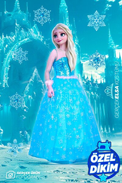Hasret Hanım ELSA & FROZEN KOSTÜMÜ (ÖZEL DİKİM)