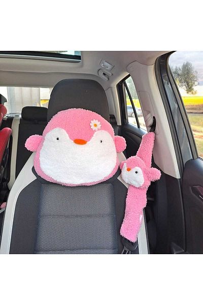 Mellito Toyzz 2-Piece Generation Car Pillow Set - Safety Belt and Case