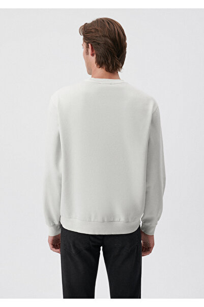 Mavi Bisiklet Yaka Gri Sweatshirt 0S10023-80618