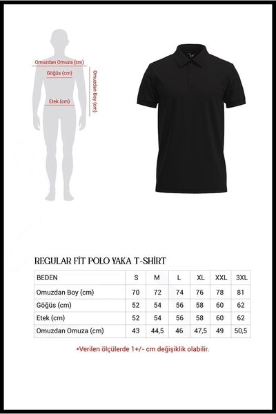 WİDİ Μπλουζάκι πόλο με στάμπα γκρι λύκου - 100% βαμβάκι, κανονική εφαρμογή