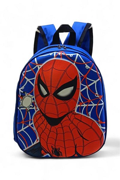 Baginn Rucsac de grădiniță Geantă pentru băieți din creșă în relief 3D Spiderman Spidermen