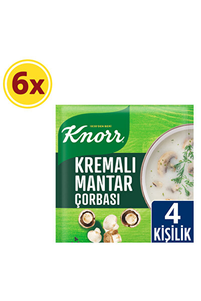 Knorr Kremalı Mantar Çorbası 63 gr X 6 Adet
