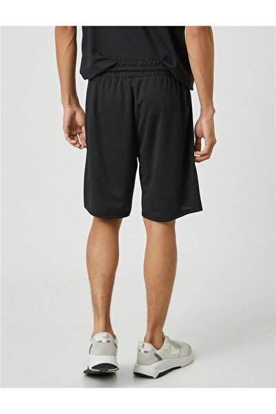 Koton 3sam40001nk Siyah 999 Erkek Polyester Jersey Short