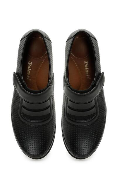 Polaris 165102 Z3pr - Pantofi negri pentru femei, confortabili, tradiționali, cu pană