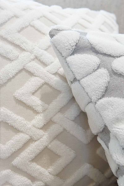 Pilloveland Huse elegante Tufting din 2 piese - 43*43 cm