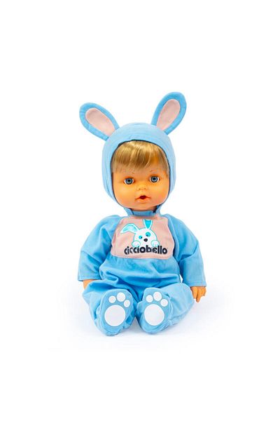 Cicciobello 42 Cm Baby with Rabbit Costume and Sound