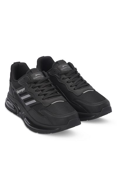 Slazenger ZION Men's Sneakers - Black / Dark Gray