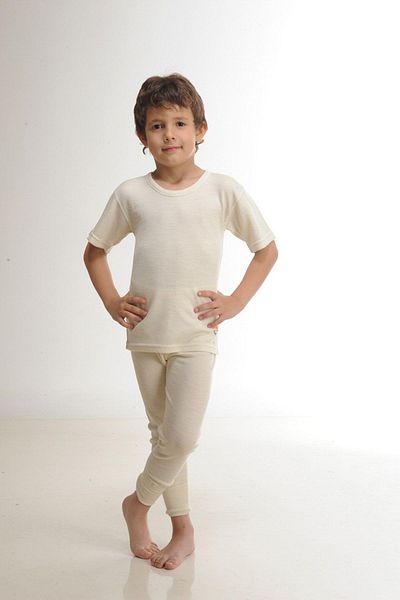 Hasyün Wool Undershirt Leggings and Underwear Set for BoYs 550/500 -1 Set