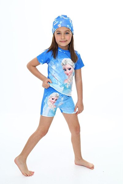 SENZA NOME STIL Costum de baie pentru fete din 3 piese cu protecție UV