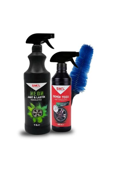 SMX Neon Jant & Lastik Temizleyici Demir Tozu & Jant Temizleyici Jant Temizle...