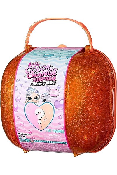 LOL Color Change Renk Değiştiren Turuncu Çantalı Köpüren Sürpriz Bebek