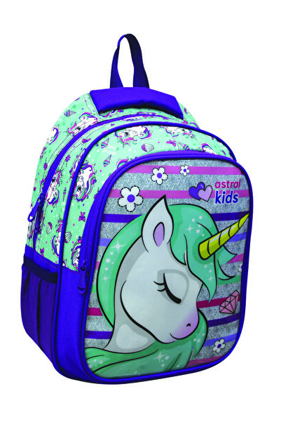 ASTRAL Πράσινο Καρτούν Μονόκερος Δημοτικό Σχολείο Α' - με Σχολική Συντροφιά 0...
