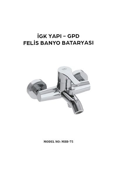 GPD Mbb75 Felis Bathroom Faucet