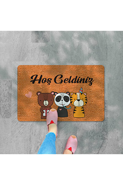 M&H Quality Welcome DIgItal PrInted Hooded Mat - MultI-purpose Indoor and Outdoor Door