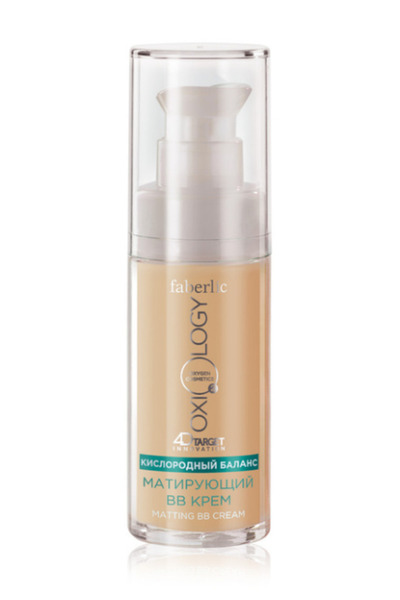Faberlic OXIOLOGY Series - Mattifying BB Cream, "Oxygen Balance"
