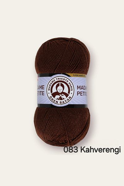 Ören Bayan Madame Petite Anti-Pilling Hand Knitting Thread, (100 Gr250 Mt100% Acrylic) Cardigan, Sweater, Shawl, Knitting Rope