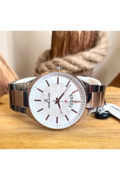 Daniel Klein 1.Sınıf Çelik Çoklu Gün Göstergeli Takvimli Şık Erkek Kol Saati