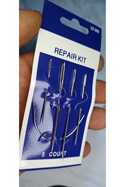 Tuhafiş Döşeme iğne seti çekyat koltuk üzerine dikiş dikmeye yarar