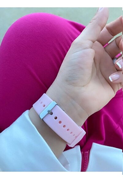 ÇENÇEN Kadın Kol Saati Dijital Pembe Silikon Kol Saatleri ( Akıllı Saat Değildir ! )
