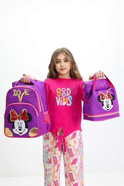 OWYON Set triplu pentru școală primară cu cutie termică de prânz nou sezon