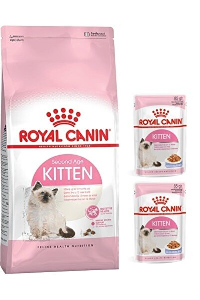 Royal Canin Box Kitten Yavru Kedi Maması 2 Kg + 2 Adet Kitten Yaş Mama Hediyeli