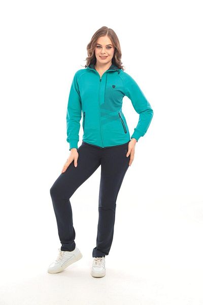 SOCCER Women's Sportswear Large Size Tracksuit Set