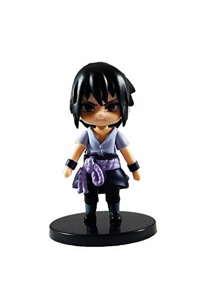 BANDAI Naruto Actıon Fıgure - Anıme Manga Figür Biblo - 7 Cm - Sasuke 1