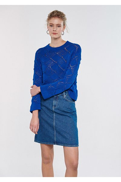 Mavi Valerie Lässiger indigoblauer Jeansrock 1319833709