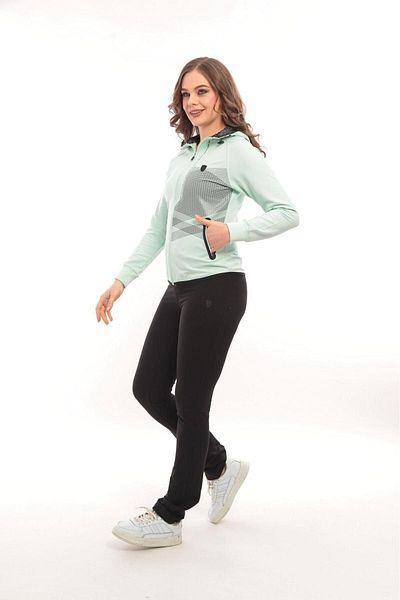 SOCCER Women's Sportswear Large Size Tracksuit Set
