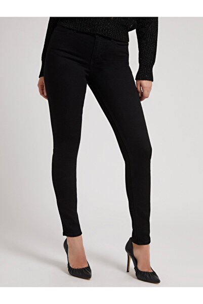 Guess 1981 Skinny Siyah Kadın Pantalon