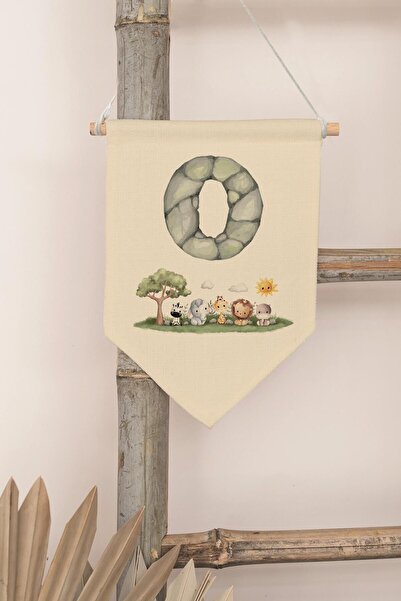 Postifull Decor pentru camera copiilor, ornament de perete, decor din lemn pe...