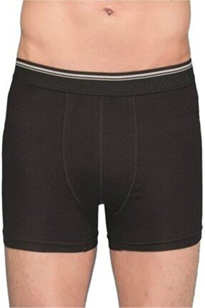 DOĞANYILDIZ Erkek Siyah Lycra Boxer 3'lü