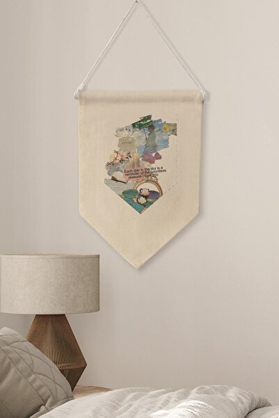 Postifull Κάλυμμα καμβάς σειράς Art Streamer με κρεμάστρα, NO:442