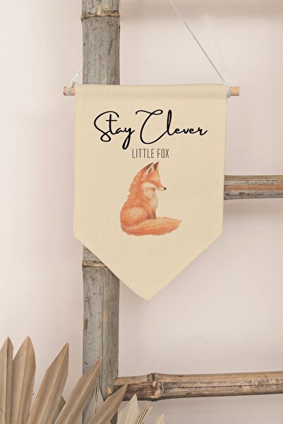 Postifull Çocuk Odası Dekor, Duvar Süsü, Ahşap Bebek Odası Dekor, Canvas Flam...