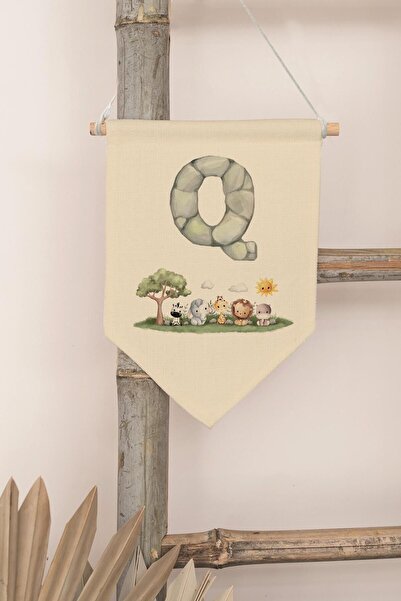 Postifull Decor pentru camera copiilor, ornament de perete, decor din lemn pe...