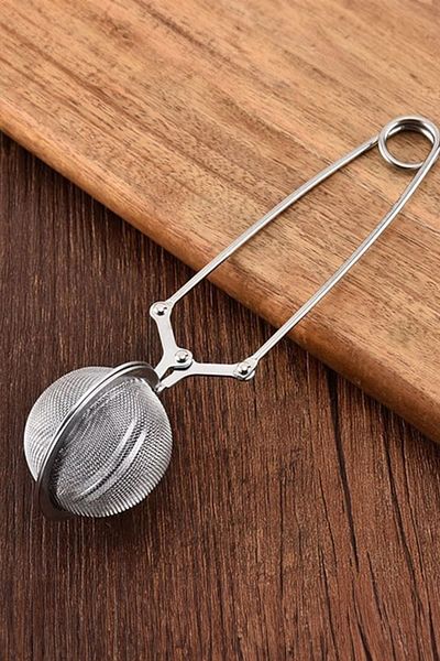 Porsima 16563-8 Stainless Steel Natural Herbal Tea Brewing Strainer - Torch Brewing Strainer