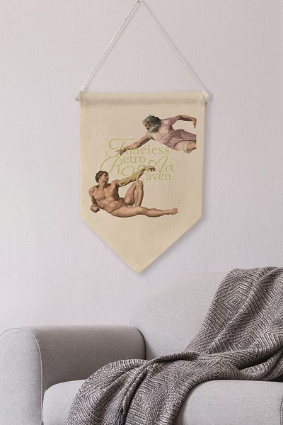 Postifull Διακόσμηση τοίχου από καμβά σειράς Art - Pinterest Κρεμαστό δωμάτιο NO:443