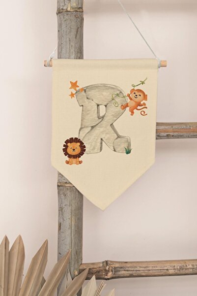 Postifull Decor pentru camera copiilor, ornament de perete, decor din lemn pe...