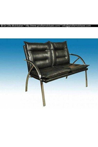 GRİ OFİS MOB Bekleme Koltuğu Ikili