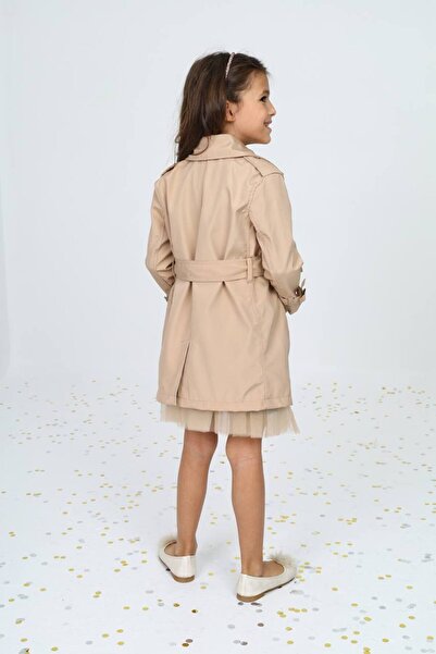 MODA Kız Çocuk Trençkot