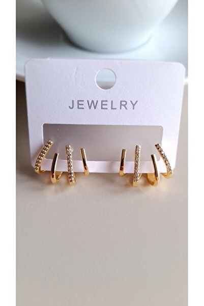 Opia JEWELRY Vip Küpe Zirkon Taşlı