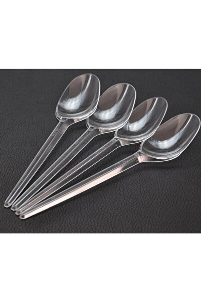 GOLDPACK ملعقة بلاستيك فاخرة ذهبي .500 قطعة. 5 عبوات من 100