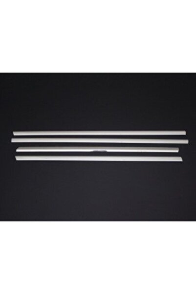 darwish Fiat Tipo Tempra Uyumlu Krom Cam Çıtası 4 Parça Paslanmaz Çelik