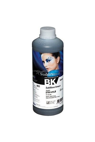 INKTEC Siyah Dye Süblimasyon Mürekkep Transfer Baskı Sublimation Sublinova Sm...