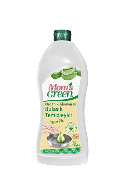 Mom's Green Organik Aloe Veralı Elde Bulaşık Temizleyici - 750 ml