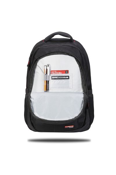 Classone BP-L300 Siena WTXpro نسيج مقاوم للماء 15.6 نوت بوك، حقيبة ظهر للكمبيوتر المحمول - أسود