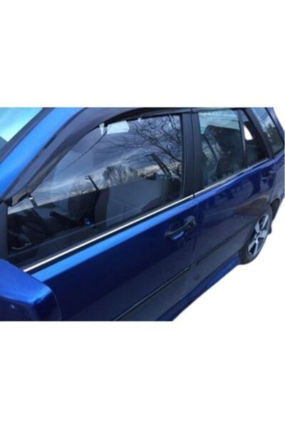 darwish Fiat Tipo Tempra Uyumlu Krom Cam Çıtası 4 Parça Paslanmaz Çelik